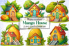 Mango House Clipart Bundle