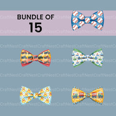 Boy Bow Ties Clipart Bundle - CraftNest - Digital Crafting and Art