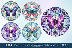 Butterfly Wind Spinner Clipart Bundle - CraftNest - Digital Crafting and Art