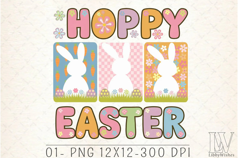 Hoppy Easter Bunny Clipart Bundle 44 - CraftNest - Digital Crafting and Art