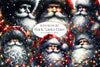 Dark Santa Claus Clipart Bundle