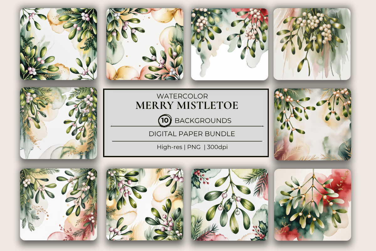 Merry Mistletoe Background Papers