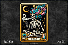 Cannabitch Funny Tarot Card Clipart Bundle - CraftNest - Digital Crafting and Art