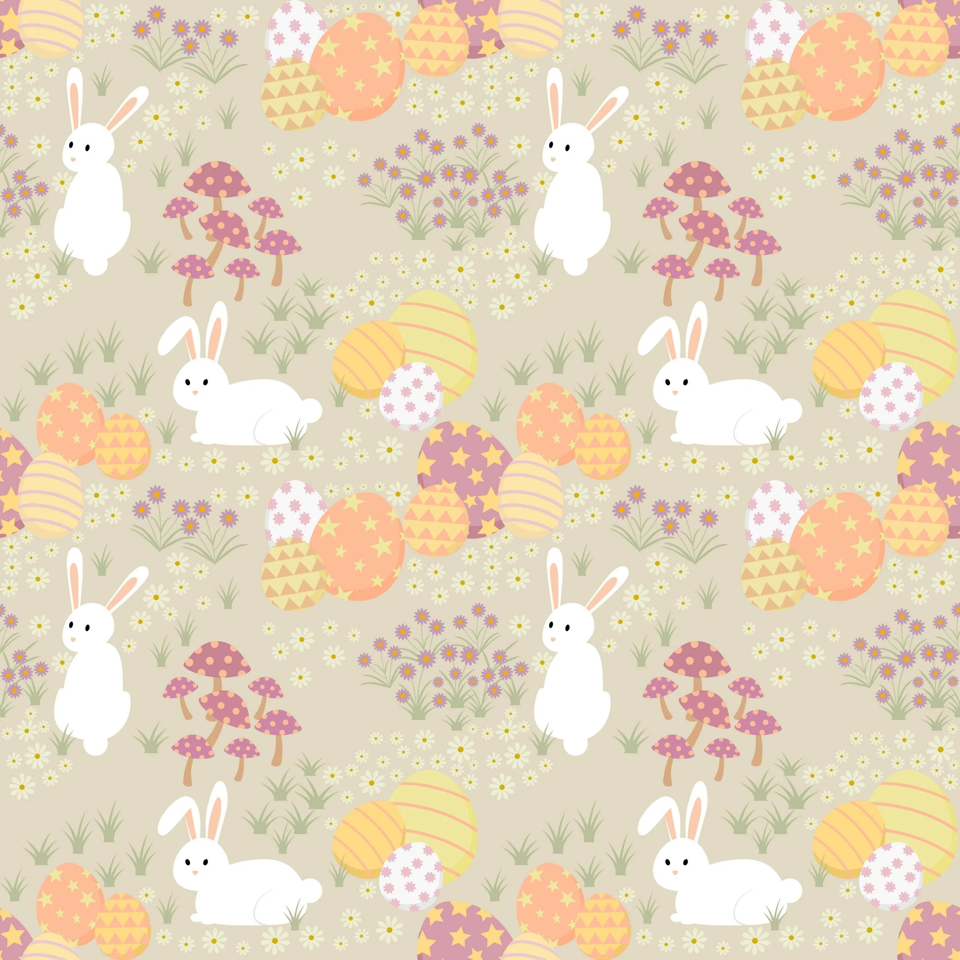 Easter Seamless Digital Paper 2 - CraftNest - Digital Crafting and Art
