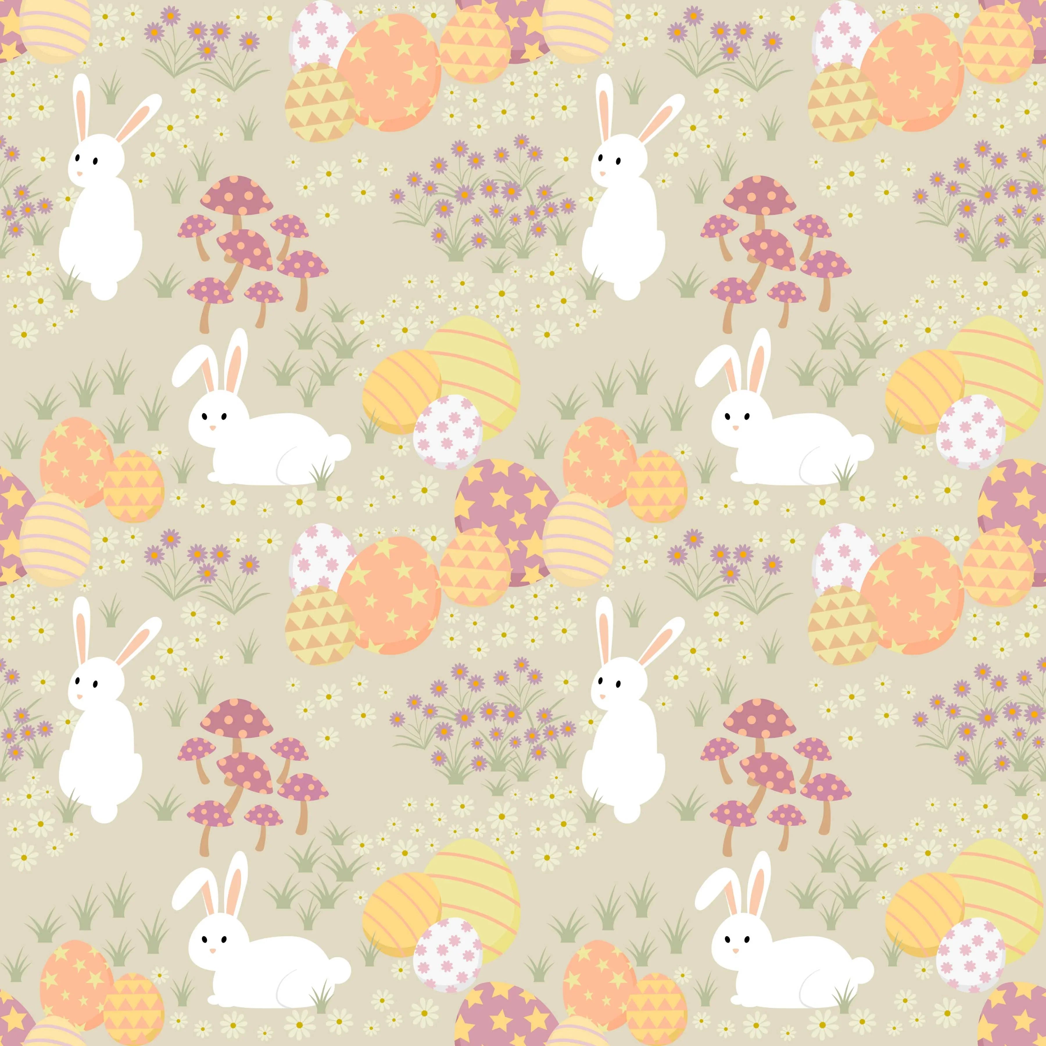 Easter Seamless Digital Paper 2 - CraftNest - Digital Crafting and Art