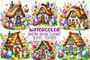 Easter House Clipart Bundle 2