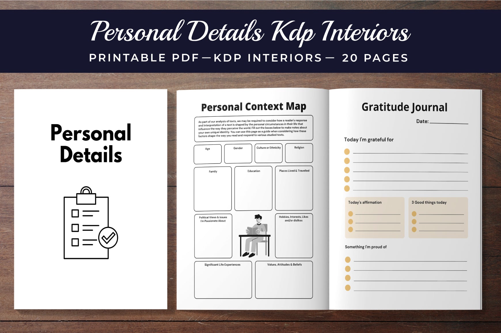 Personal Details Planner
