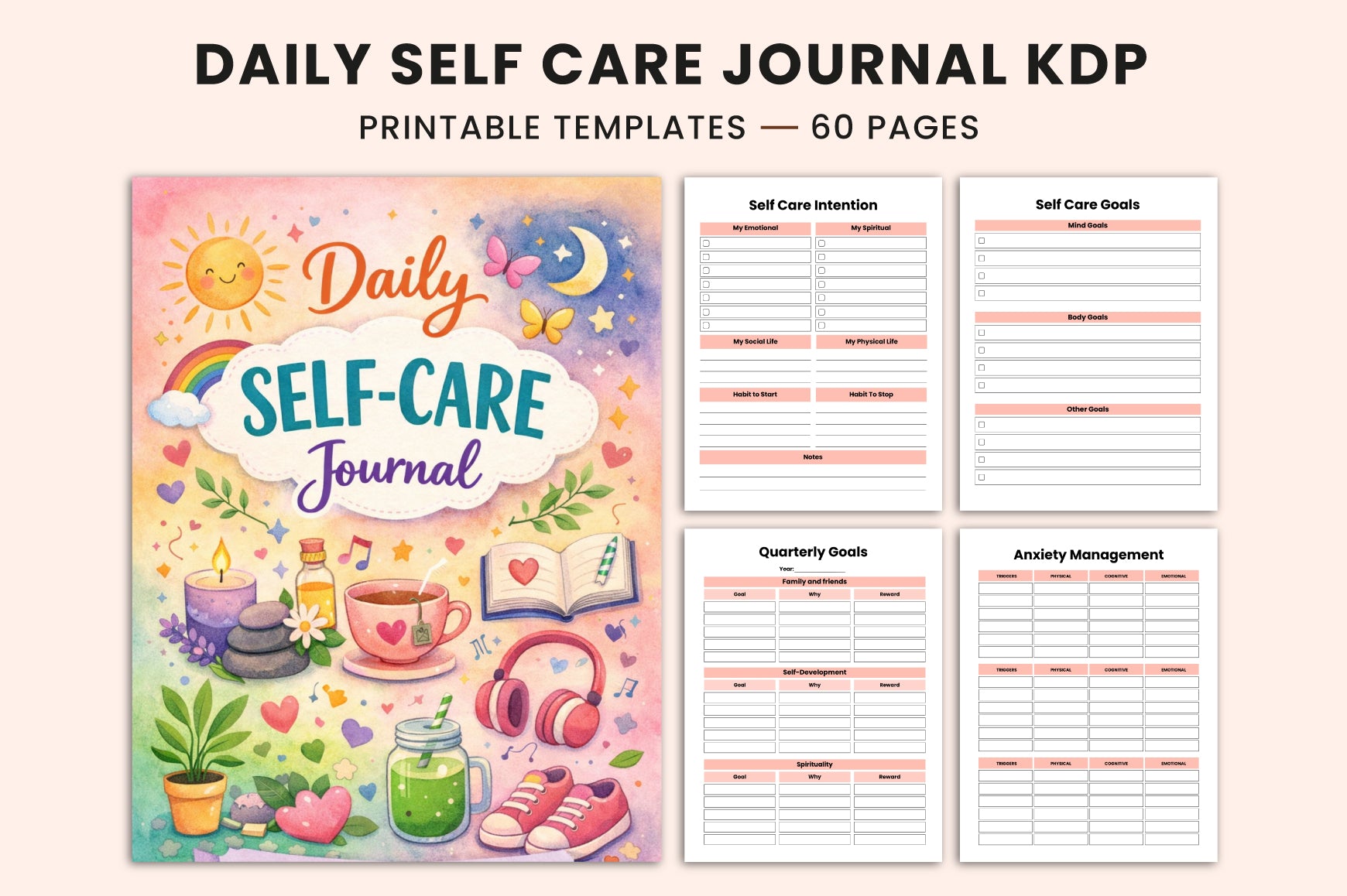 Daily Self Care Journal