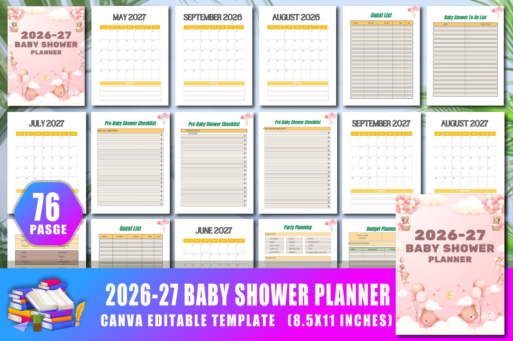 Baby Shower Planner