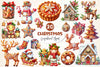 Christmas Gingerbread Clipart Bundle 7