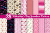 Valentines Day Seamless Pattern Digital Paper
