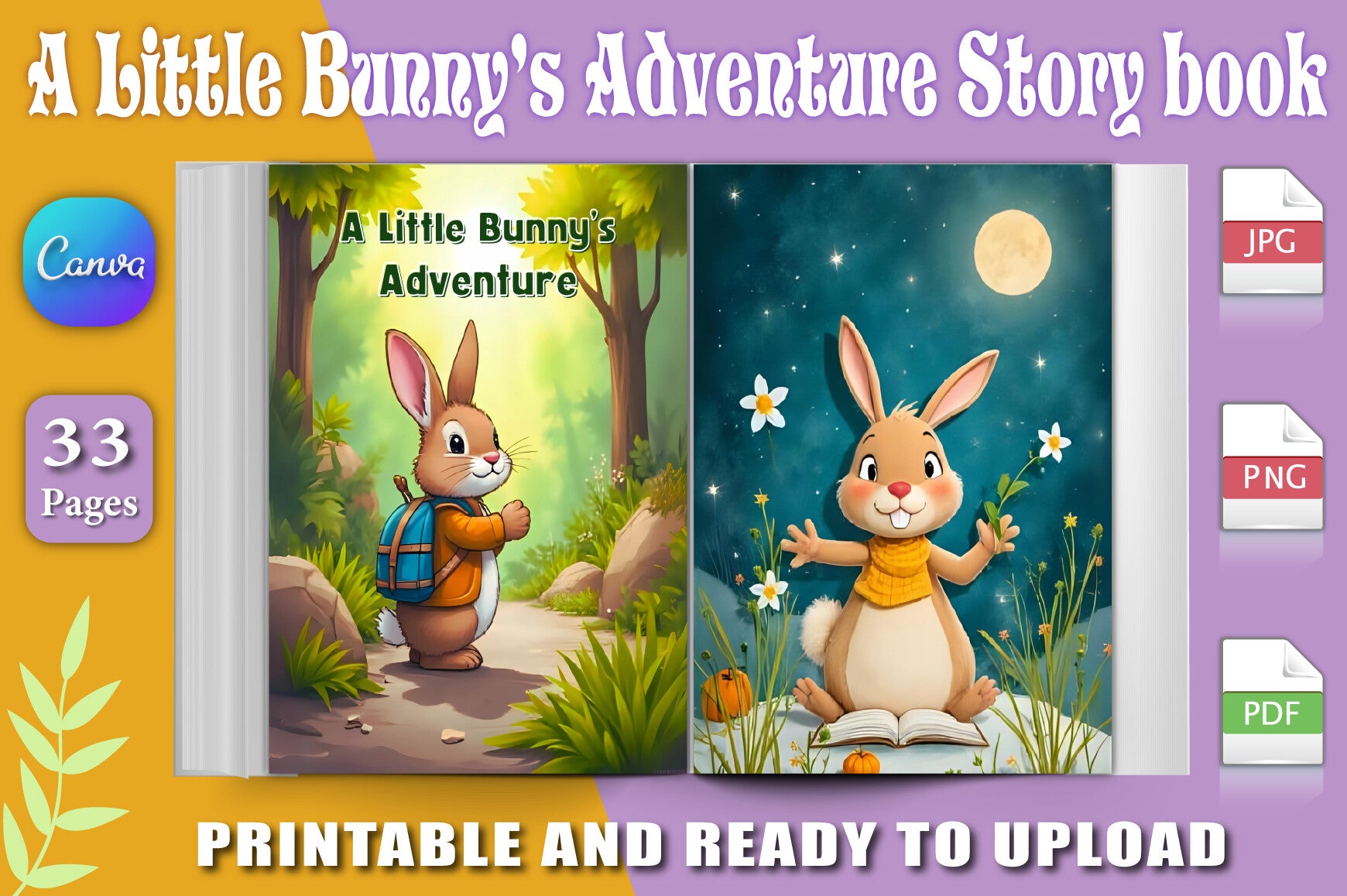Little Bunny's Adventure Book