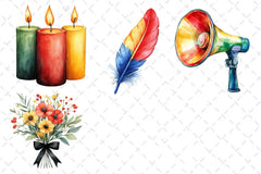 Minimalist Juneteenth Clipart Bundle - CraftNest - Digital Crafting and Art