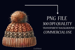 Watercolour Autumn Clipart Bundle 2 - CraftNest - Digital Crafting and Art