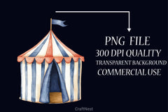 1950s Beach Day Clipart Bundle - CraftNest - Digital Crafting and Art