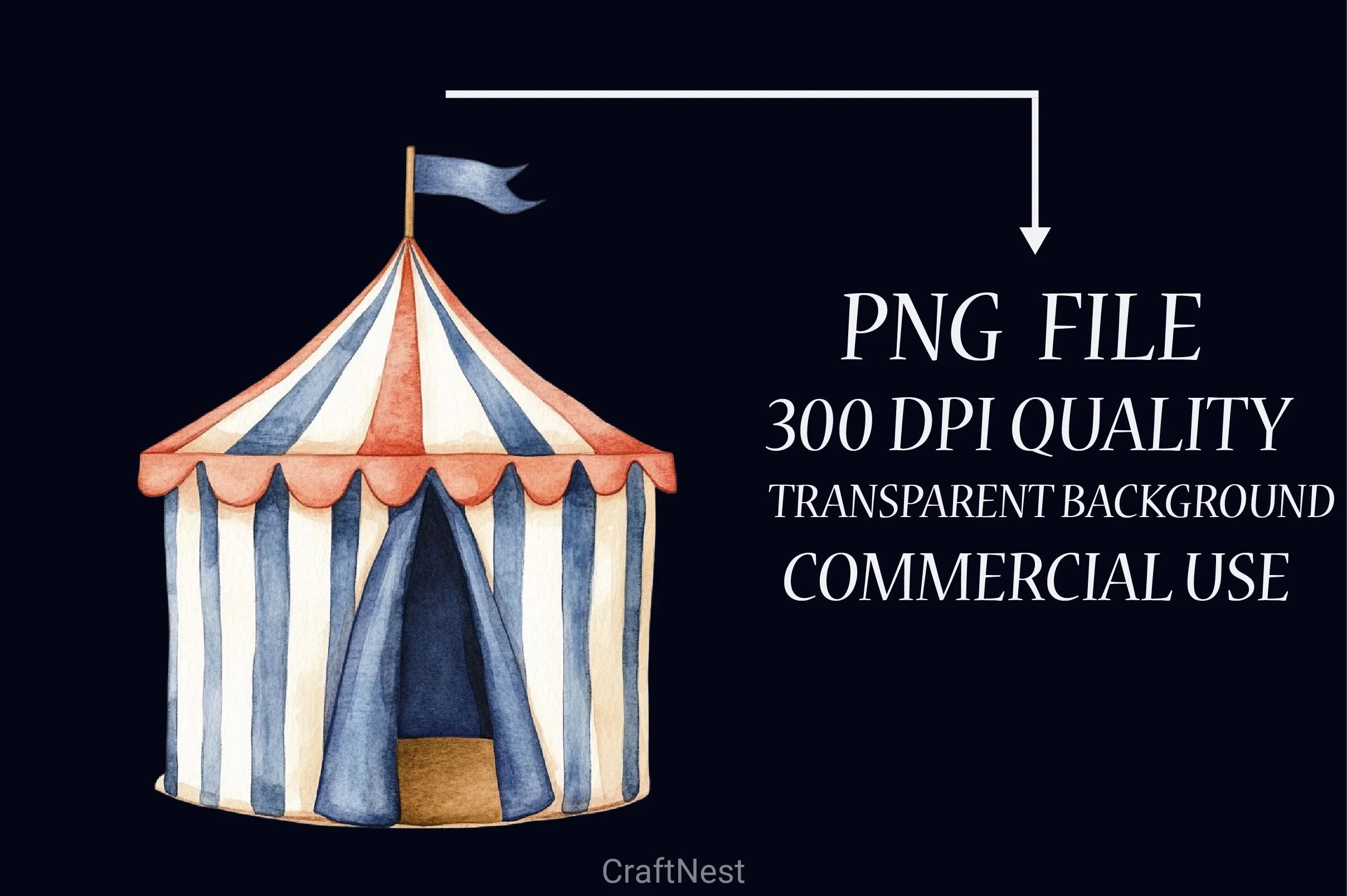 1950s Beach Day Clipart Bundle - CraftNest - Digital Crafting and Art