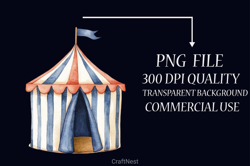 1950s Beach Day Clipart Bundle - CraftNest - Digital Crafting and Art