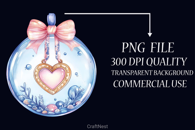 Coquette Coastal Summer Frame Clipart Bundle 1 - CraftNest - Digital Crafting and Art