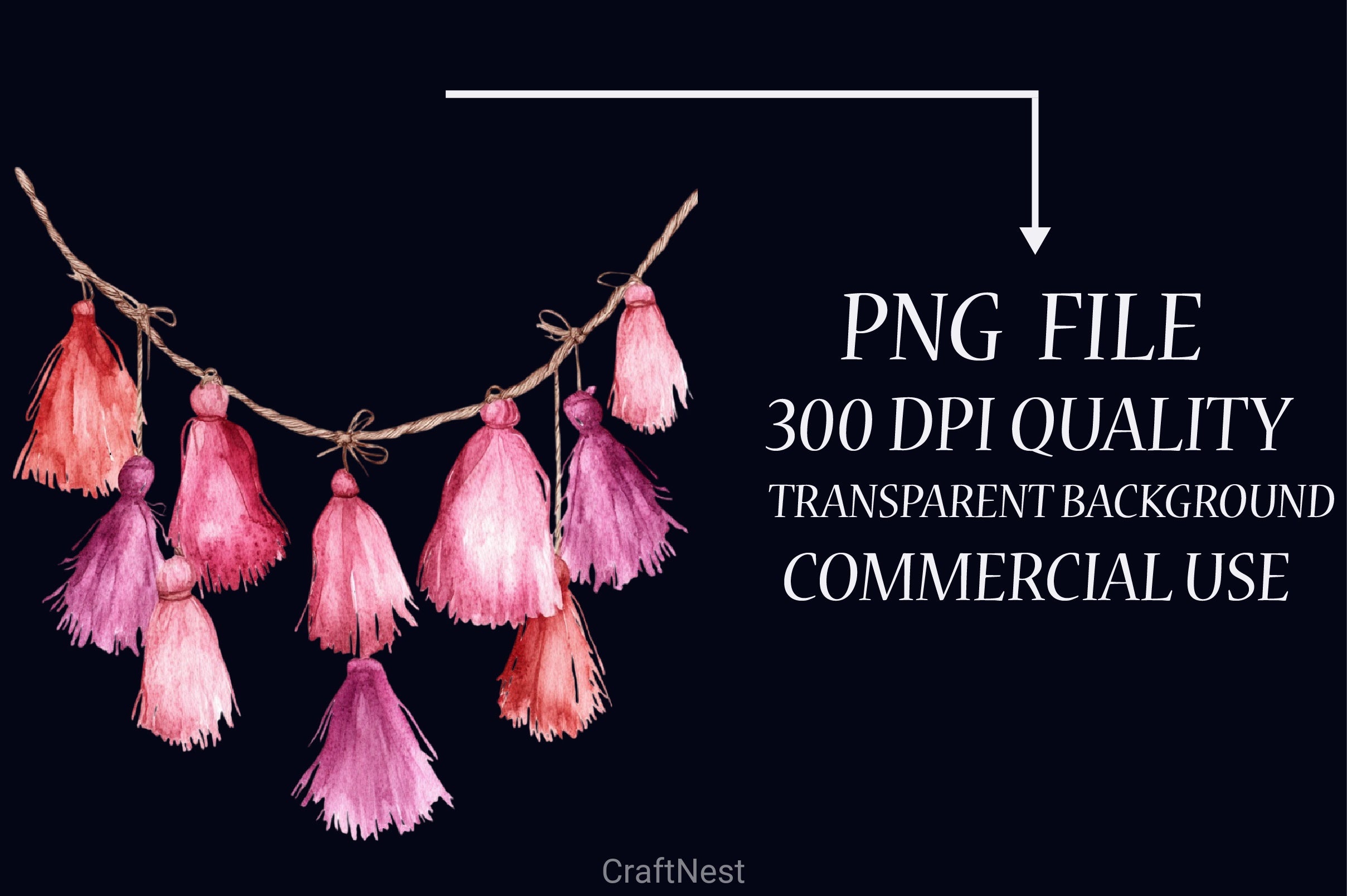 Rose Gold Christmas Clipart Bundle - CraftNest - Digital Crafting and Art