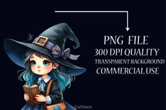 Cute Magic School Clipart Bundle - CraftNest - Digital Crafting and Art