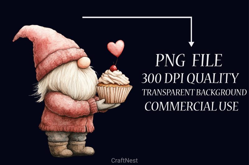 Mother's Day Gnome Clipart Bundle 2 - CraftNest - Digital Crafting and Art