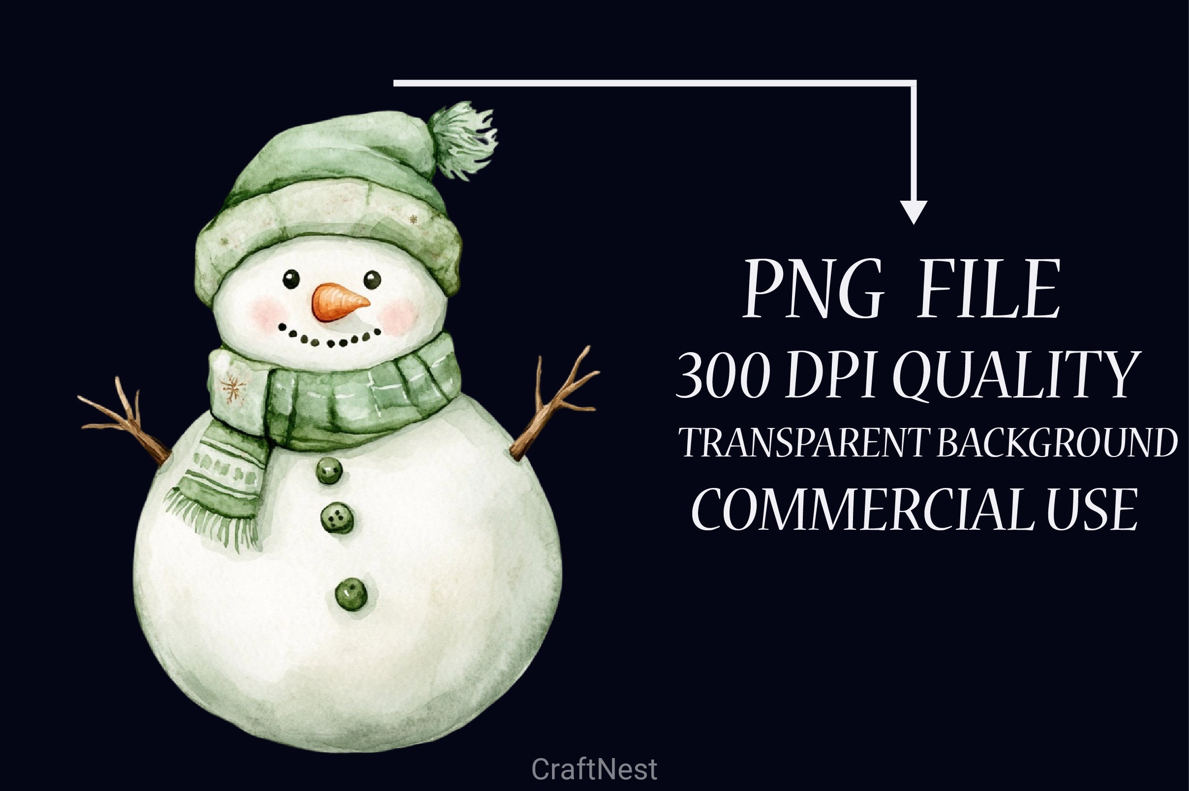 Christmas Wishes Clipart Bundle - CraftNest - Digital Crafting and Art