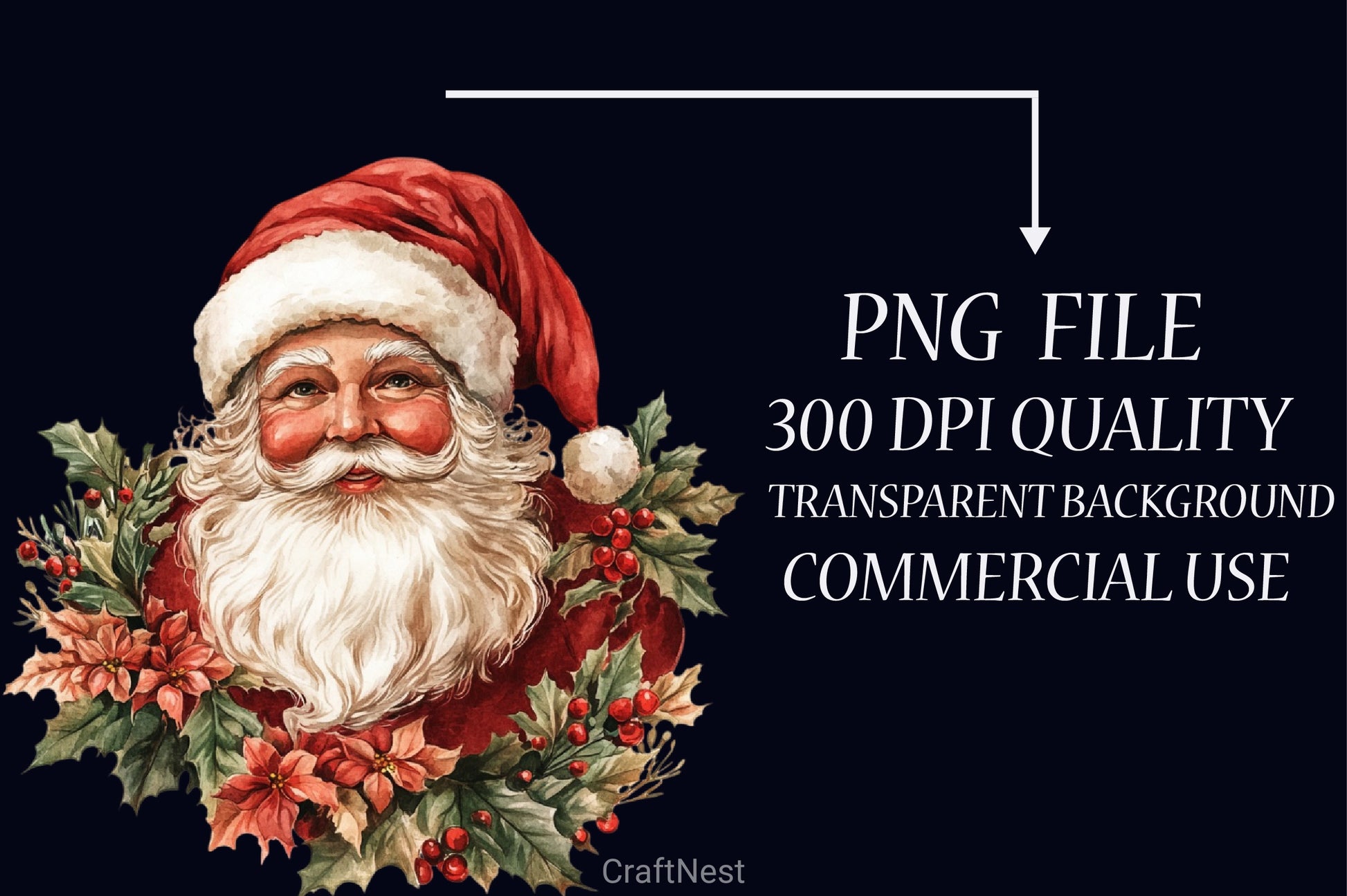 Chinoiserie Christmas Clipart Bundle 2 - CraftNest - Digital Crafting and Art