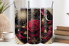 Rose Flowers Tumbler Wrap Bundle