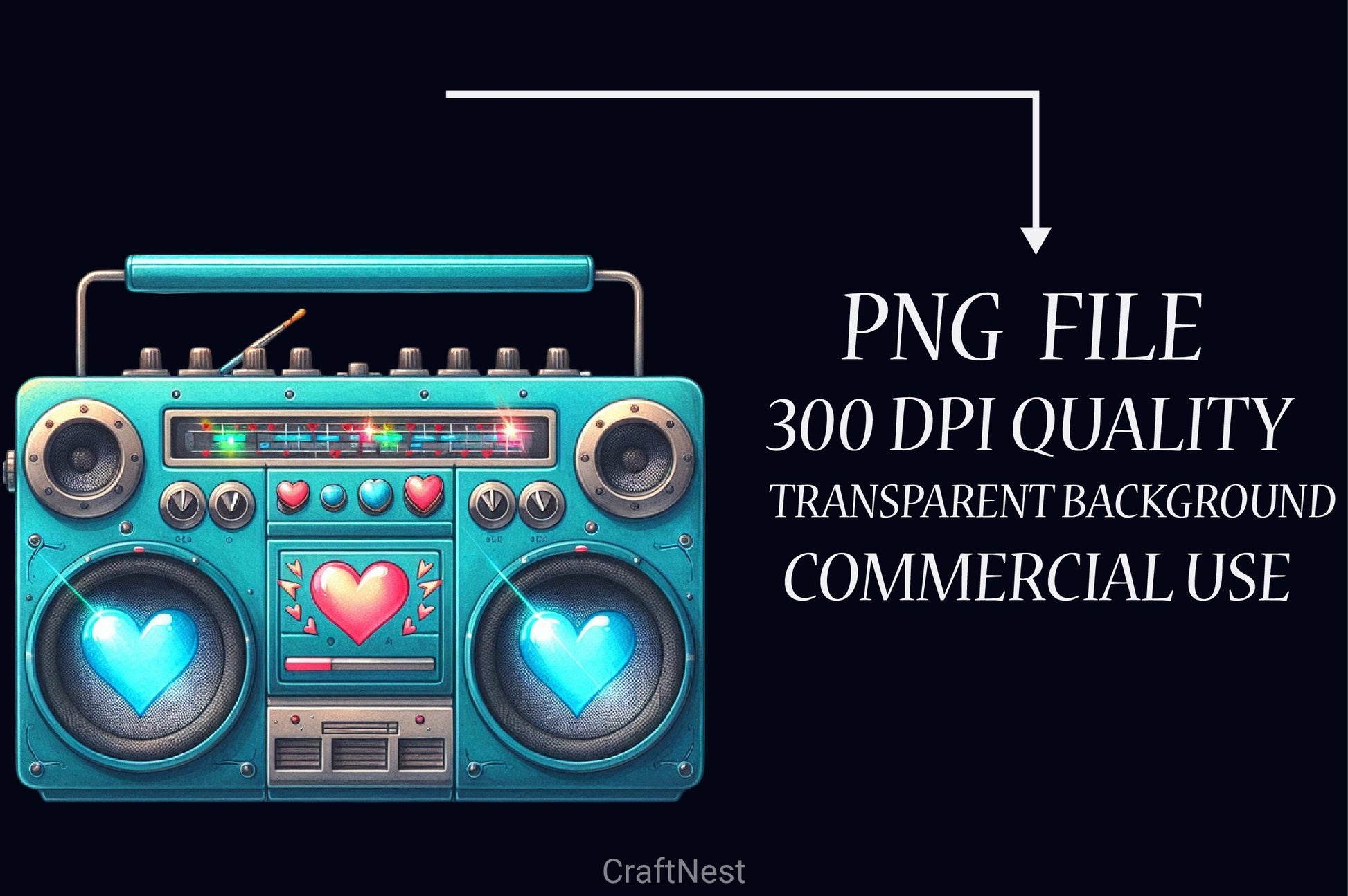 Nostalgic 90s Retro Clipart Bundle - CraftNest - Digital Crafting and Art