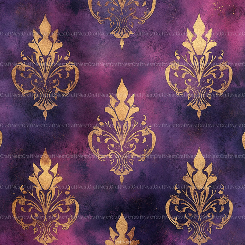 Luxury Purple Digital Paper - CraftNest - Digital Crafting and Art
