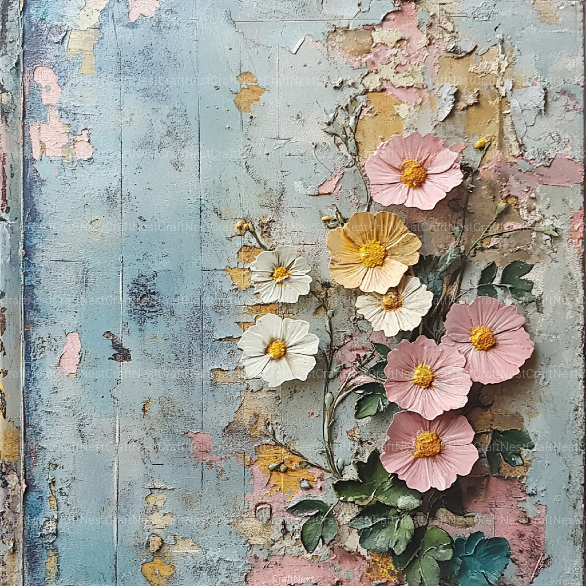 Pastel Garden Dreams Clipart Bundle - CraftNest - Digital Crafting and Art