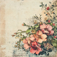 Vintage Floral Collage Clipart Bundle - CraftNest - Digital Crafting and Art