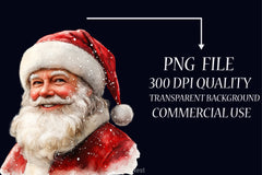 Christmas Santa Claus Clipart Bundle 4 - CraftNest - Digital Crafting and Art