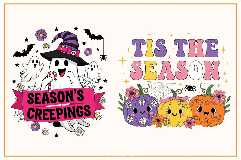 Groovy Halloween Clipart Bundle 13 - CraftNest - Digital Crafting and Art