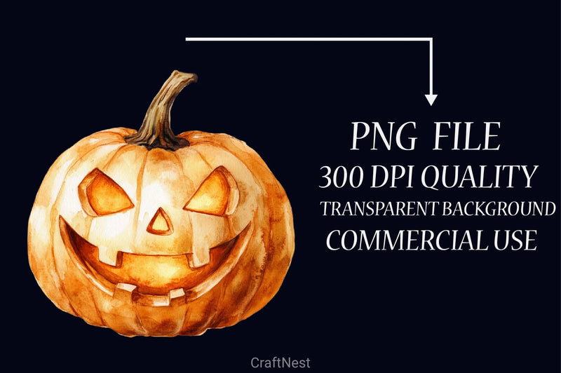 Spooky Halloween Clipart Bundle 6 - CraftNest - Digital Crafting and Art