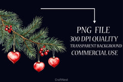 Winter Love Clipart Bundle - CraftNest - Digital Crafting and Art