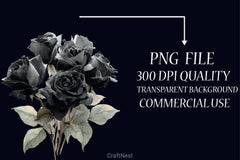 Gothic Wedding Clipart Bundle - CraftNest - Digital Crafting and Art