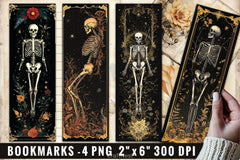 Halloween Skeletons Clipart Bundle - CraftNest - Digital Crafting and Art