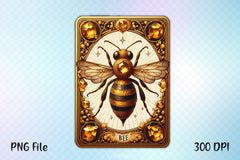 Honey Bee Tarot Card Clipart Bundle - CraftNest - Digital Crafting and Art
