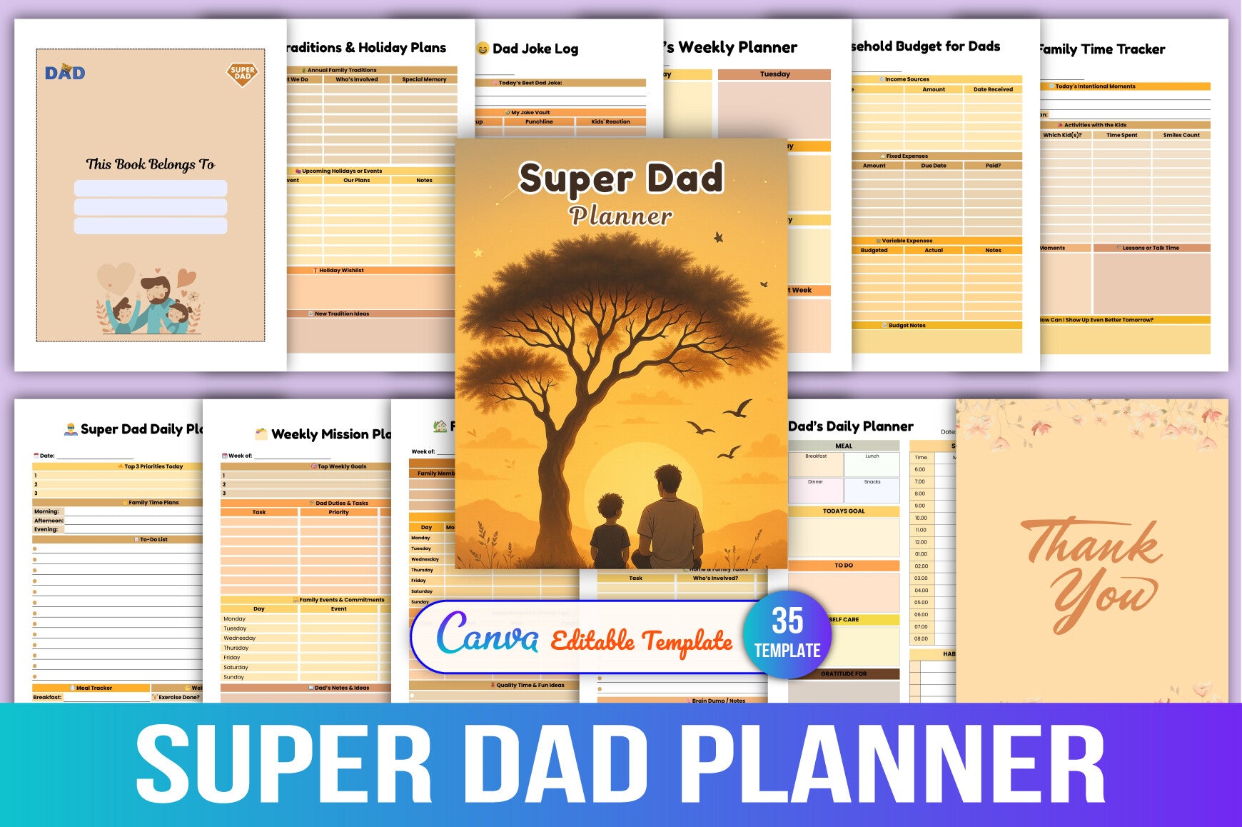 Super Dad Planner