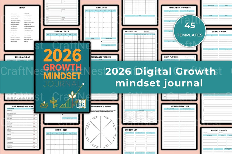 Unlock Success with a Growth Mindset - CraftNest - Digital Crafting and Art