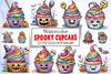 Spooky Cupcake Clipart Bundle