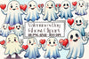 Valentine's Day Ghost Clipart Bundle