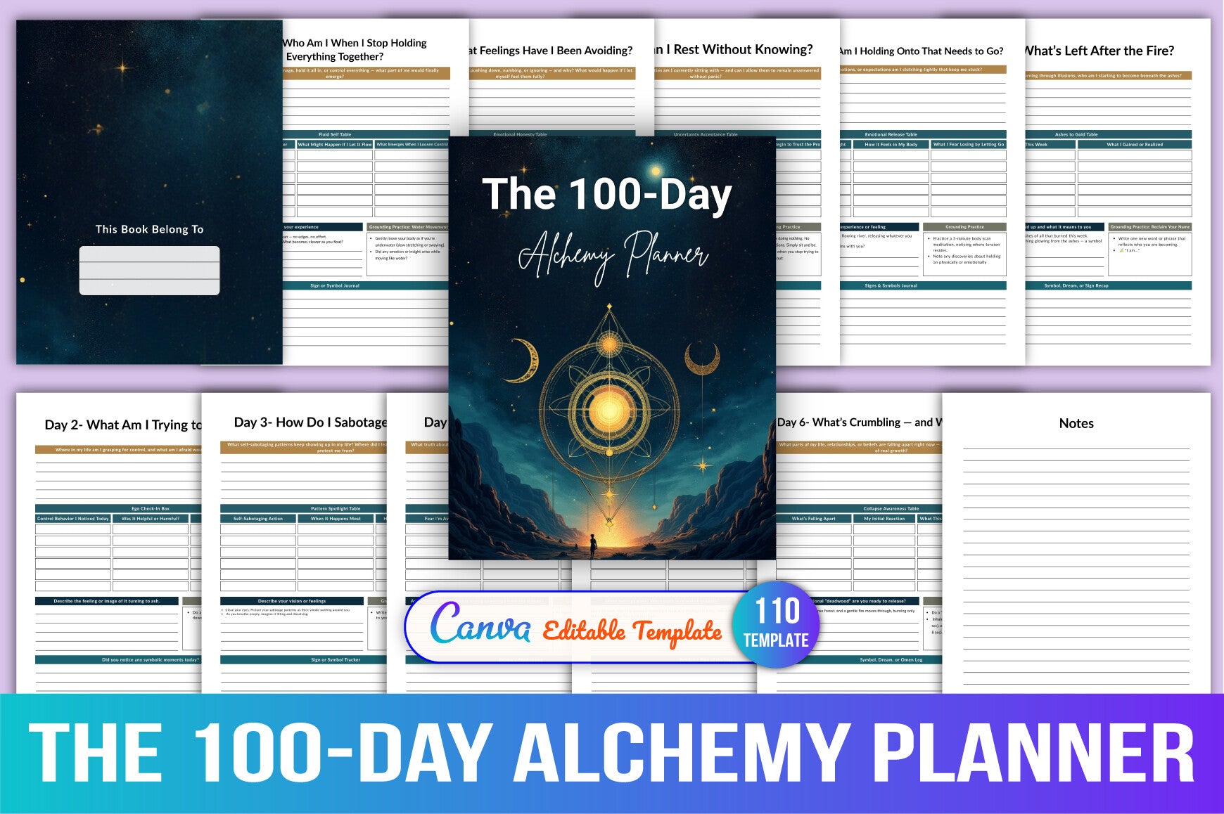 The 100-Day Alchemy Planner