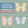 Butterfly Faith Clipart Bundle