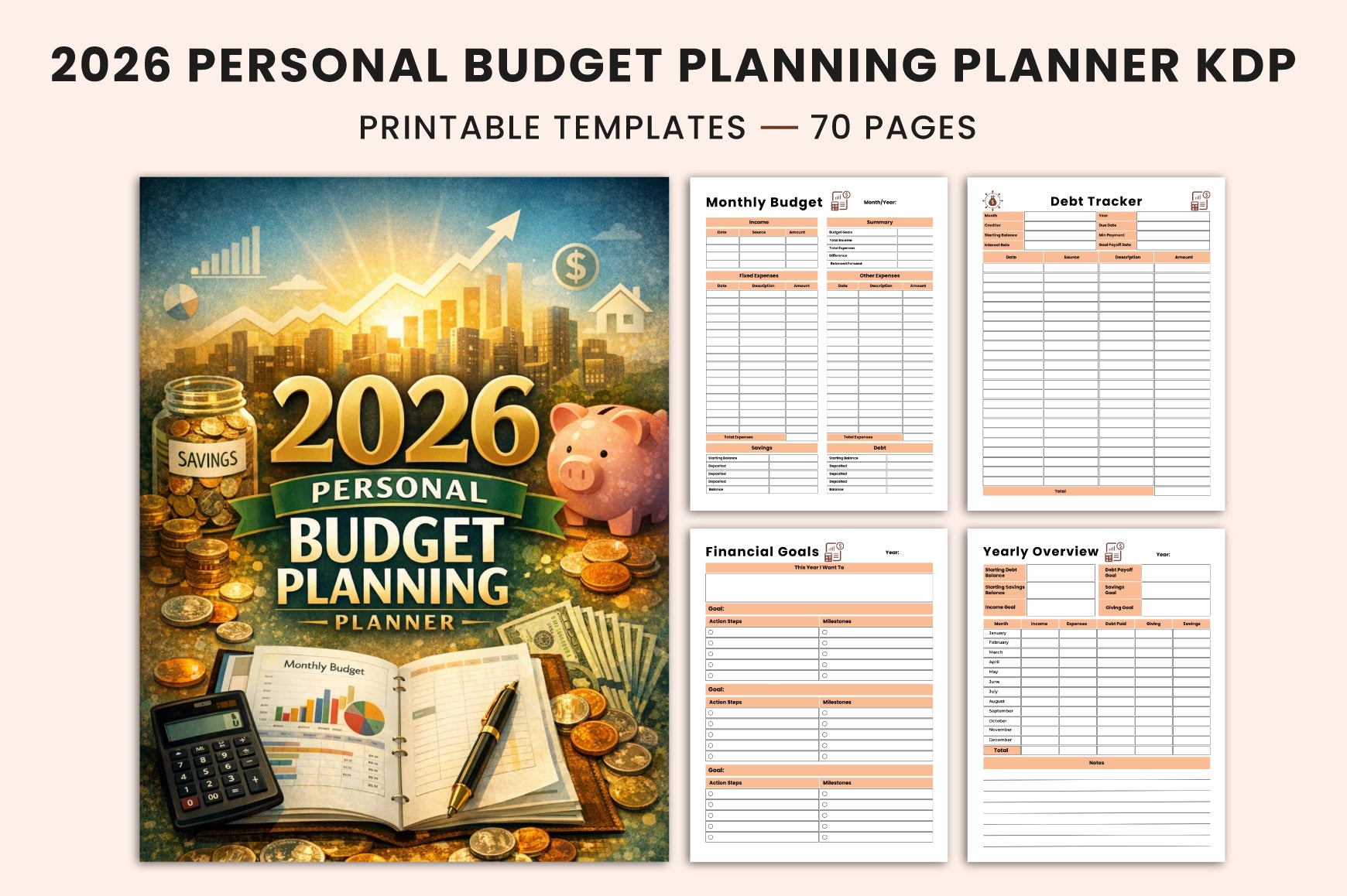 Personal Budget Planning Planner