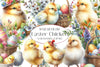 Easter Chicken Clipart Bundle