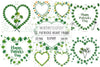 St Patricks Day Heart Frame Clipart Bundle 2