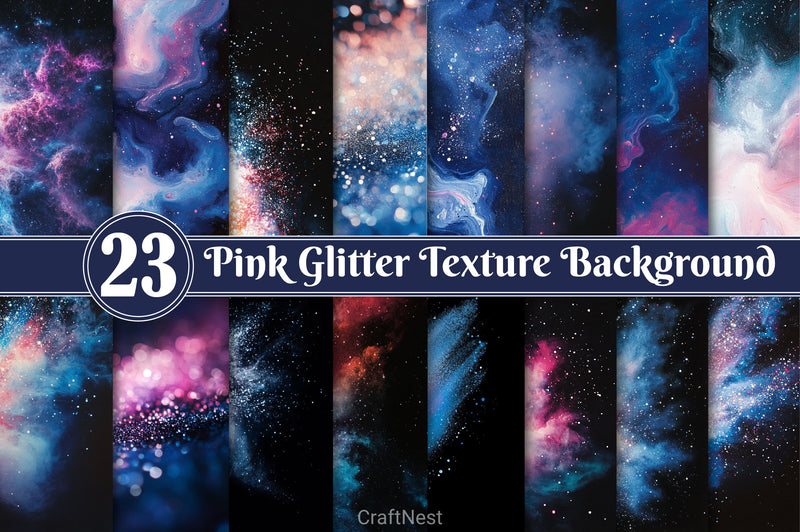 Painted Galaxy Digital Paper - CraftNest - Digital Crafting and Art