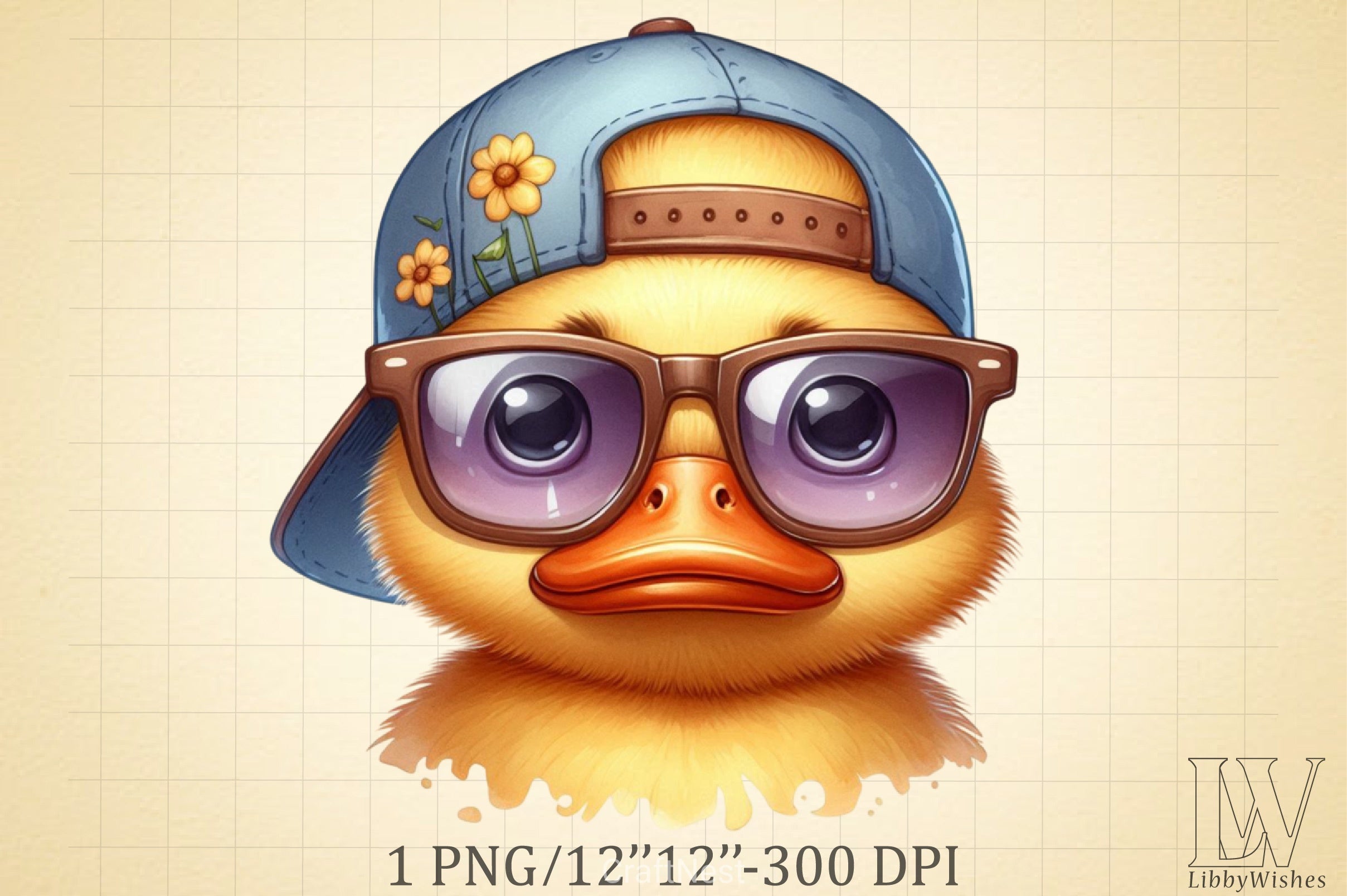 Funny Cute Duck Clipart Bundle - CraftNest - Digital Crafting and Art